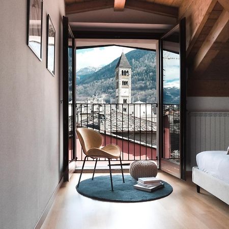 Апартаменты Penthouse Con Vista 6 Minuti Dal Bernina Express Тирано Экстерьер фото