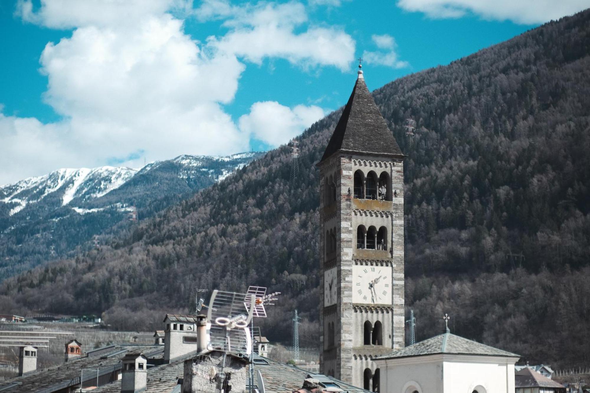 Апартаменты Penthouse Con Vista 6 Minuti Dal Bernina Express Тирано Экстерьер фото